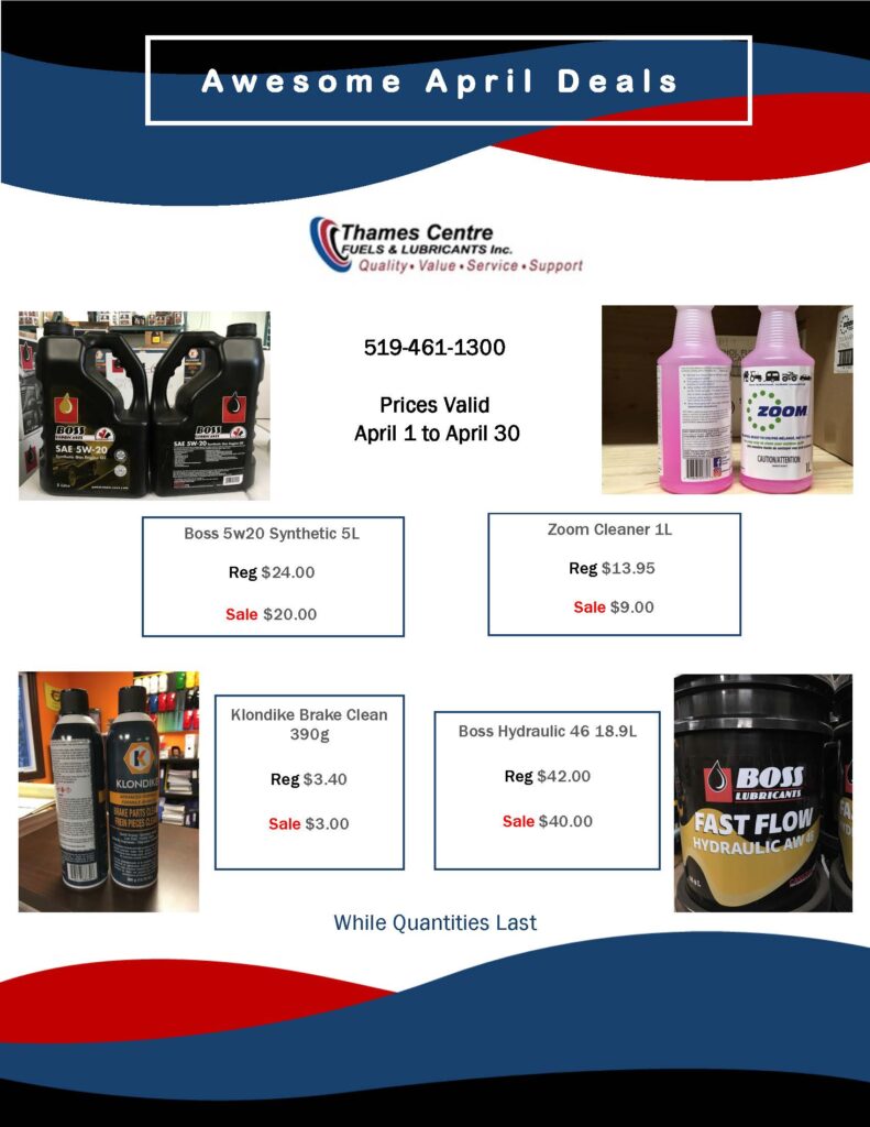 Thames Centre Fuels and Lubricants